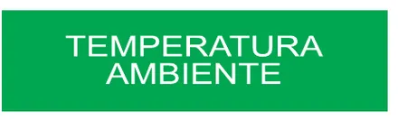 Etiqueta V107: Temperatura ambiente