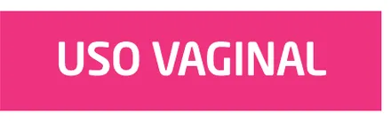 Etiqueta V125: Uso vaginal