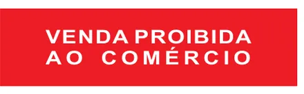 Etiqueta V167: Venda proibida ao comércio
