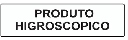 Etiqueta V97: Produto higroscópico